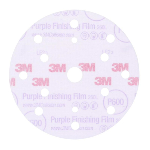 3M Hookit Purple Schleifscheibe260L+, 15L,  Ø150mm P600