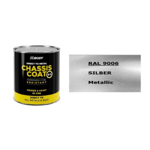 Metallschutzlack 4 in 1 halbmattRAL 9006 silber 750ml