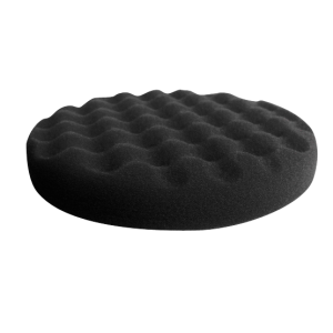 MP Polierschwamm Medium 135 mm x 25 mm Klett (schwarz) gewaffelt